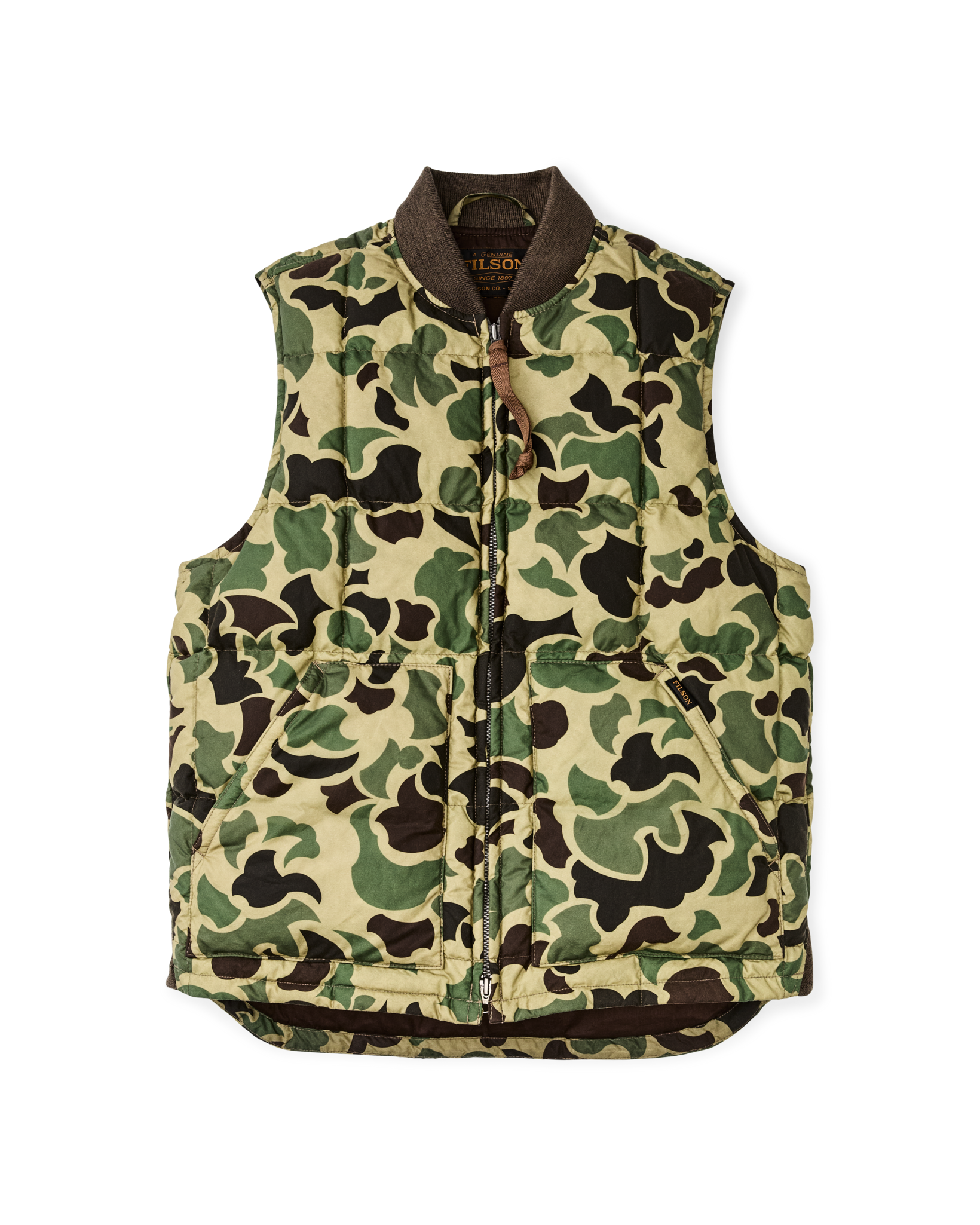 Waxed Down Vest - Tundra Shrub Camo - Image 4