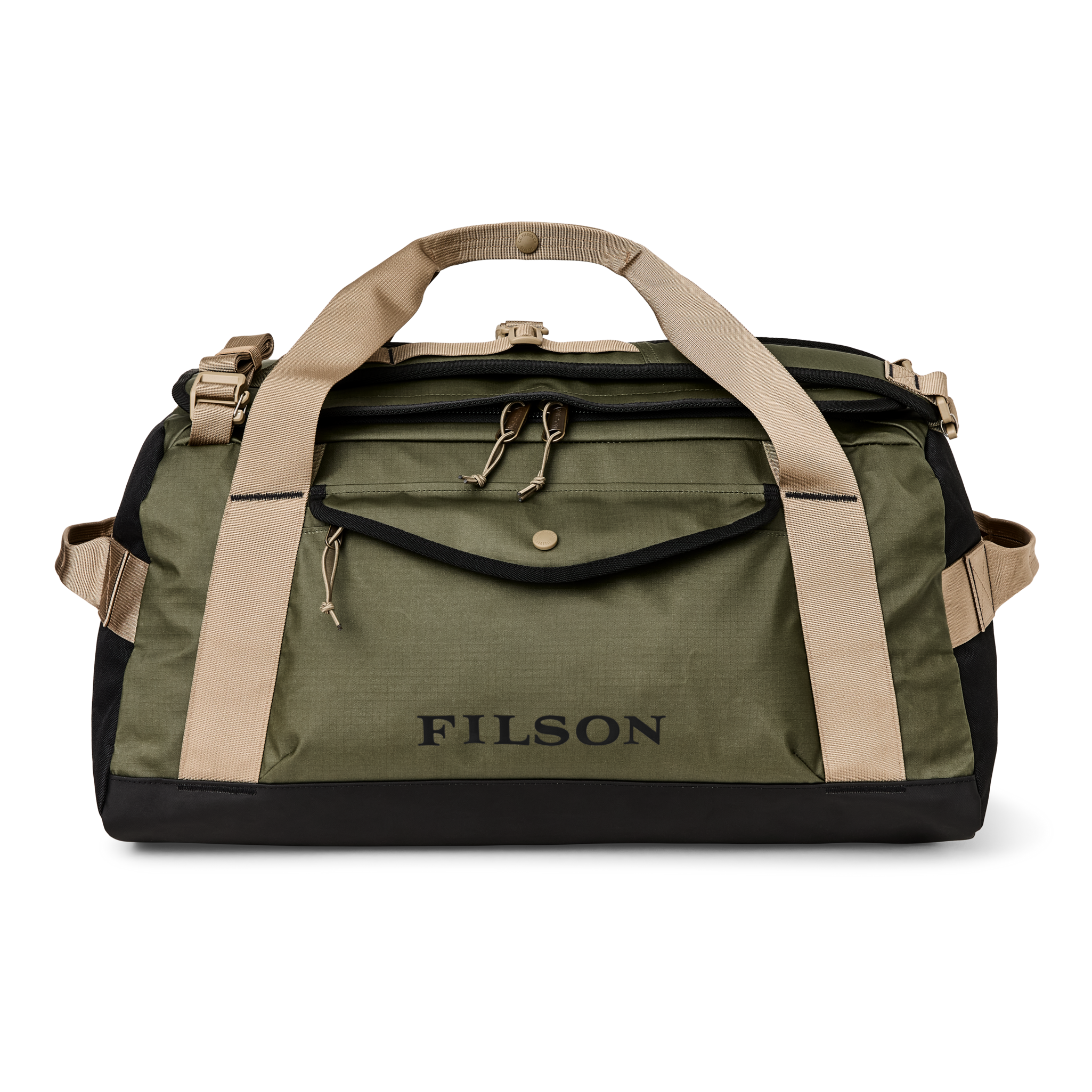 All-Weather 50L Duffle Bag - Olive / Black / Covert
