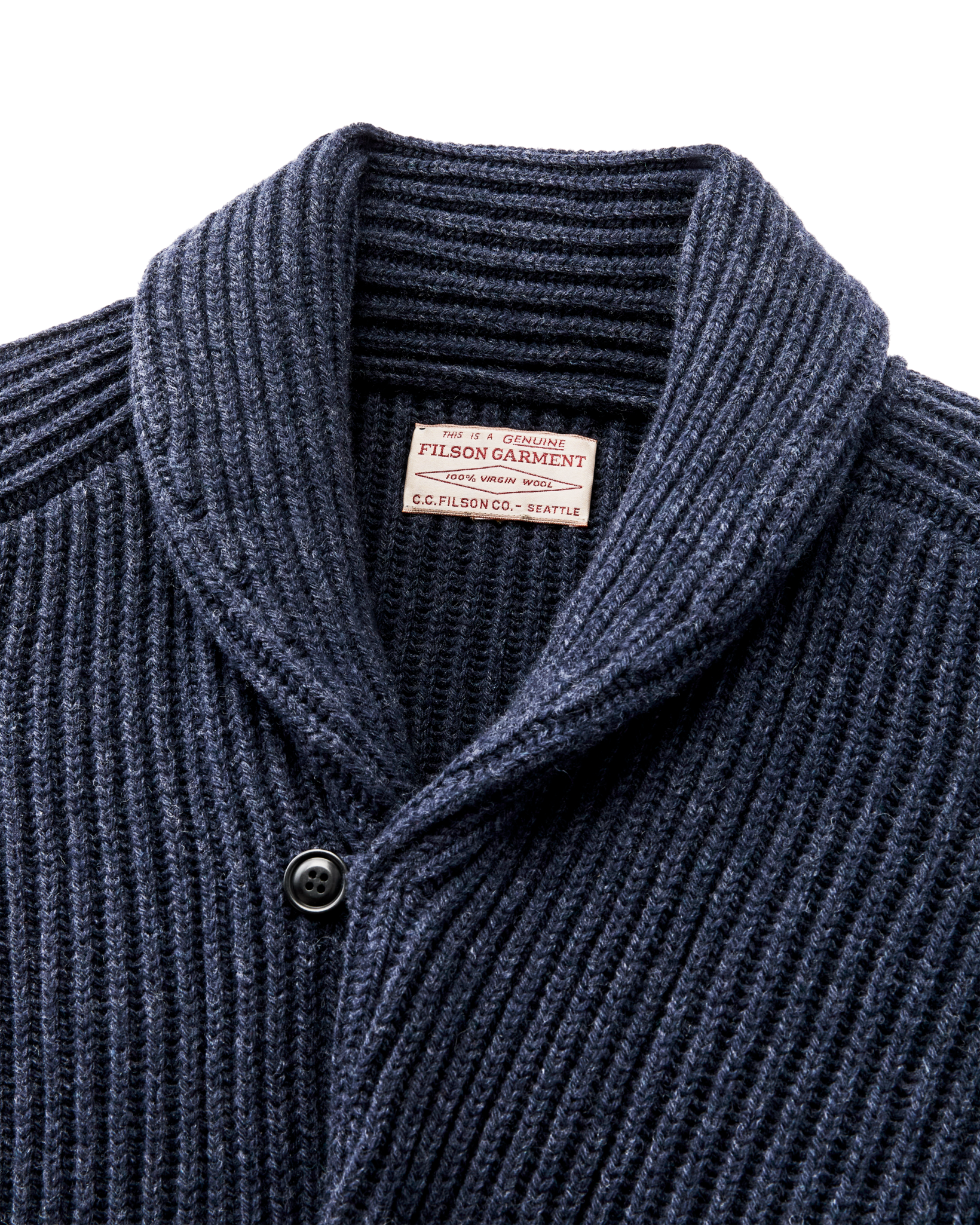 Bristol Cardigan Sweater - Navy - Image 8