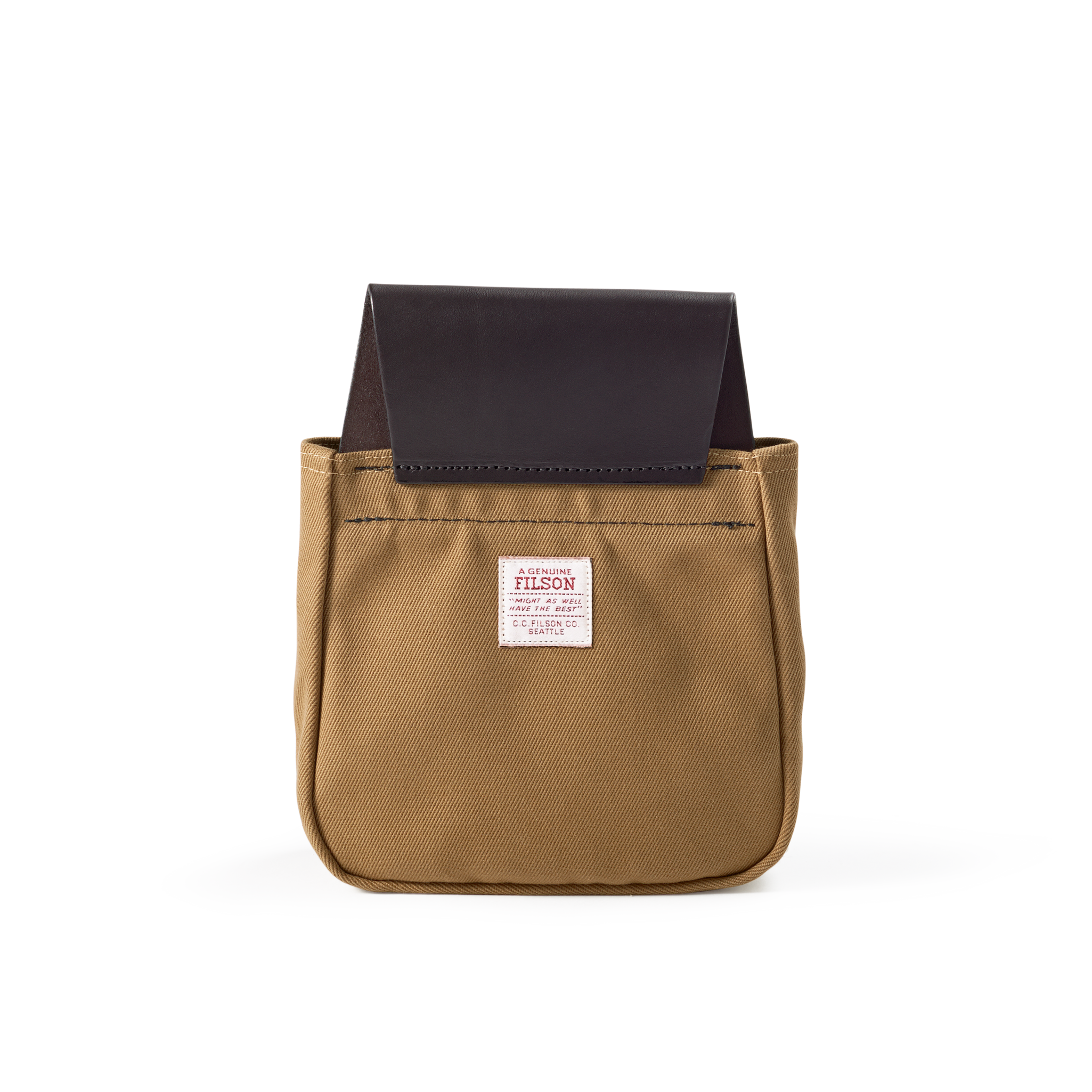 Rugged Twill Belt Pouch - Tan - Image 2