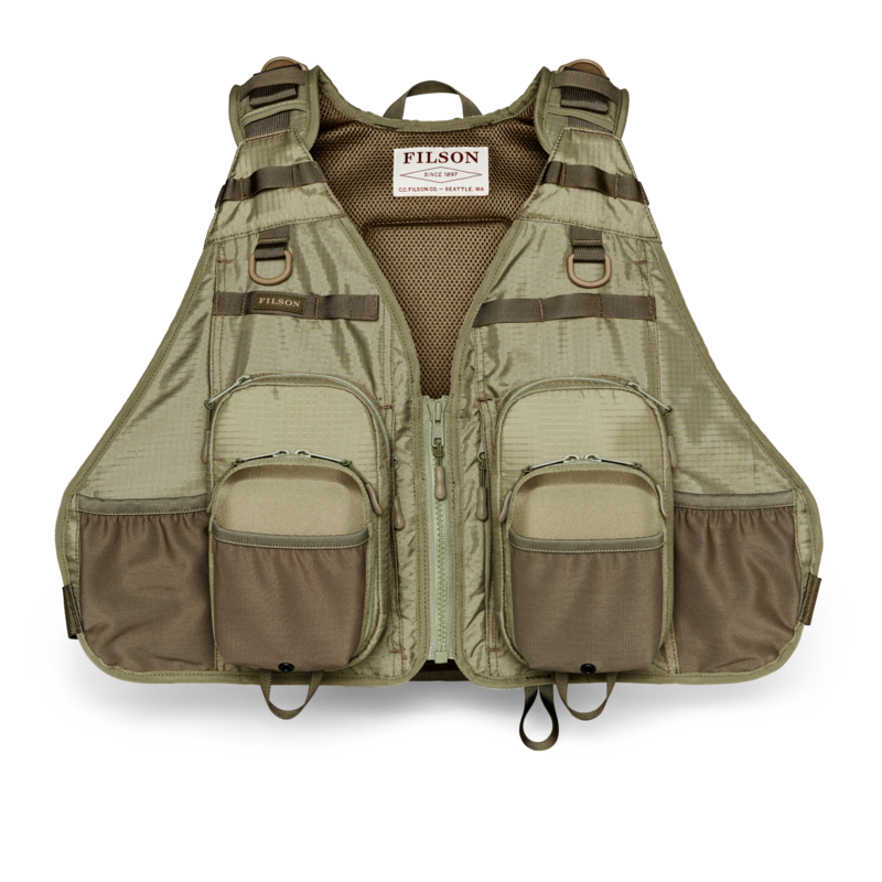 Fishing Guide Vest - Vintage Olive