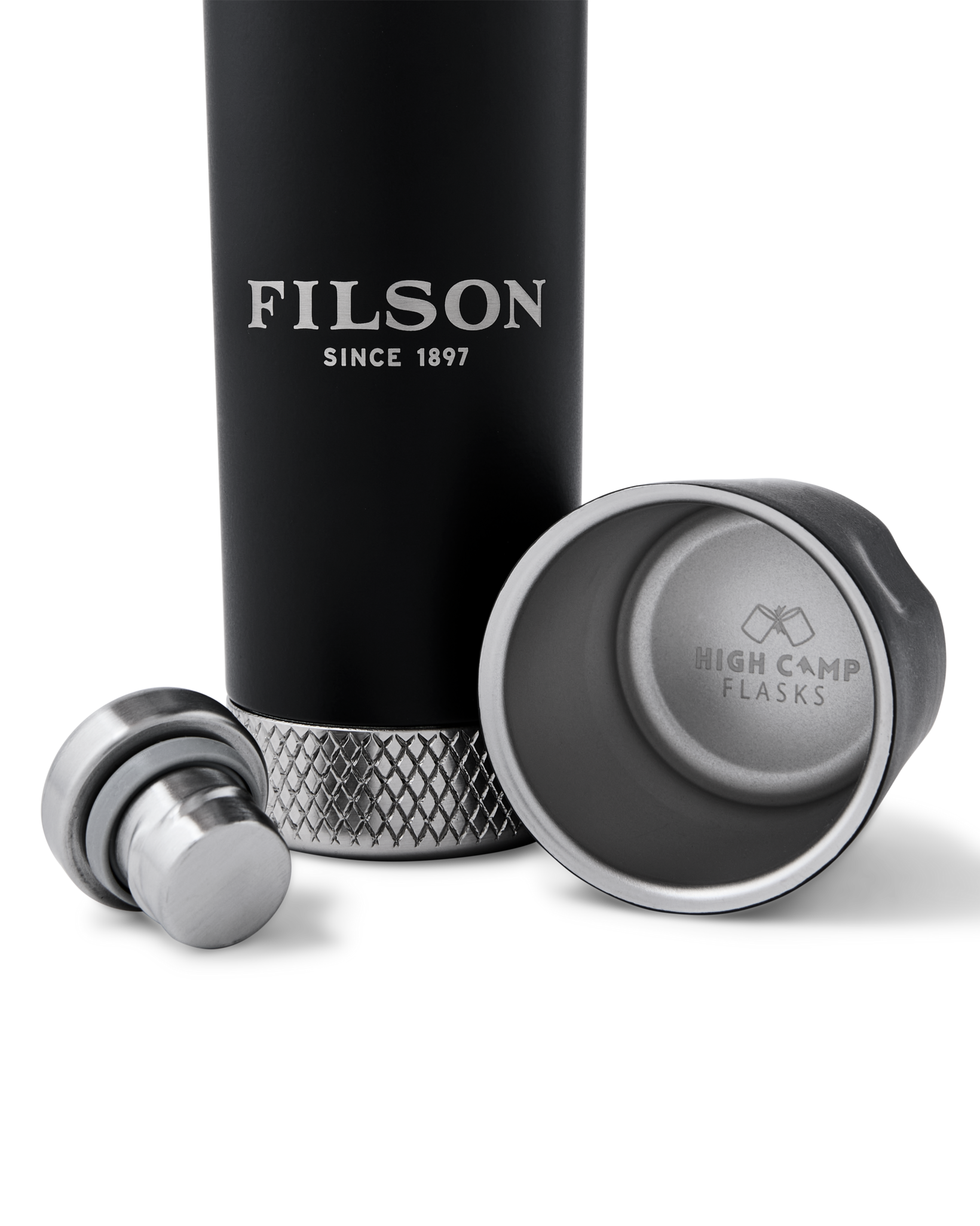 High Camp 9-oz. Torch Flask - Black - Image 4