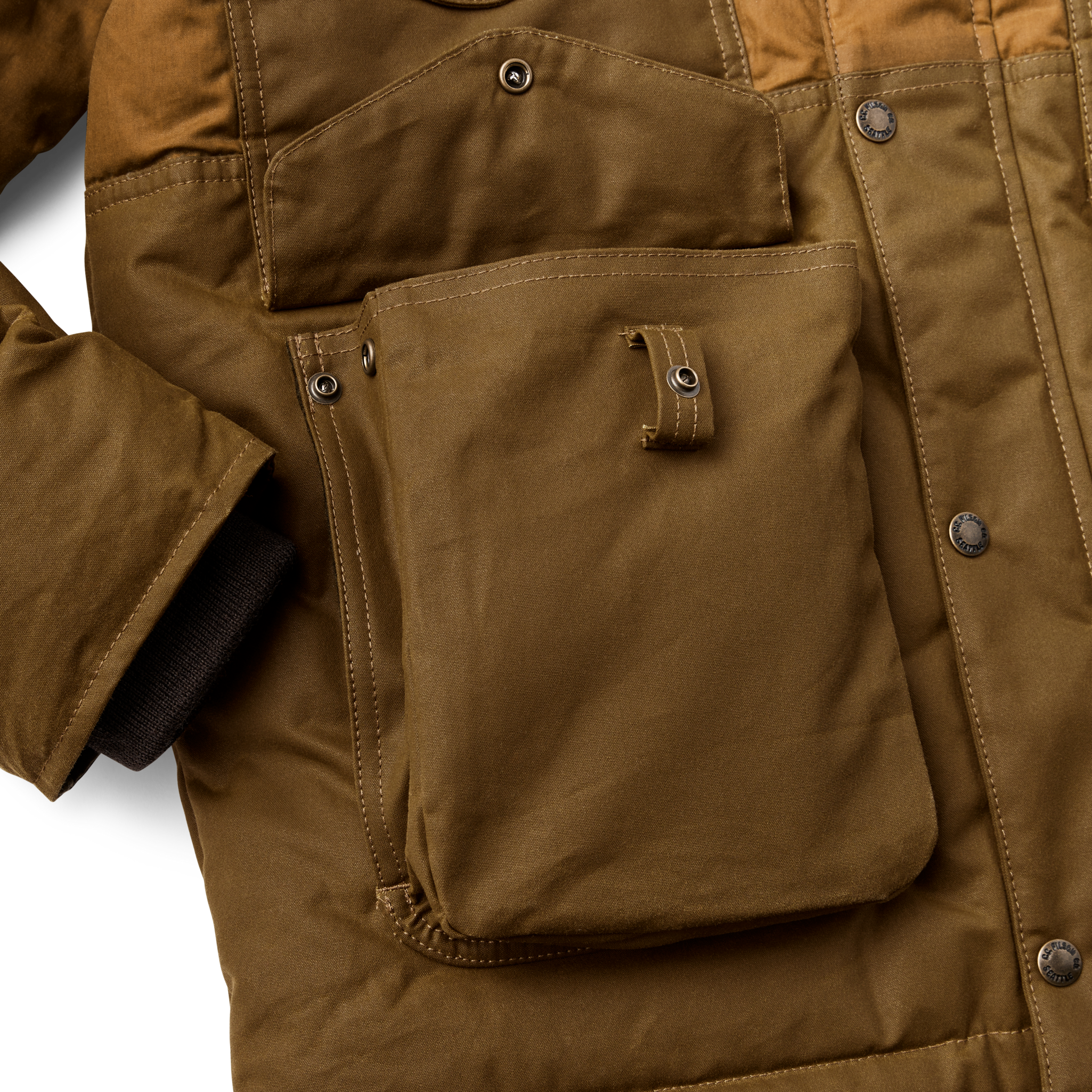 Down Cruiser Jacket - Dark Tan - Image 9
