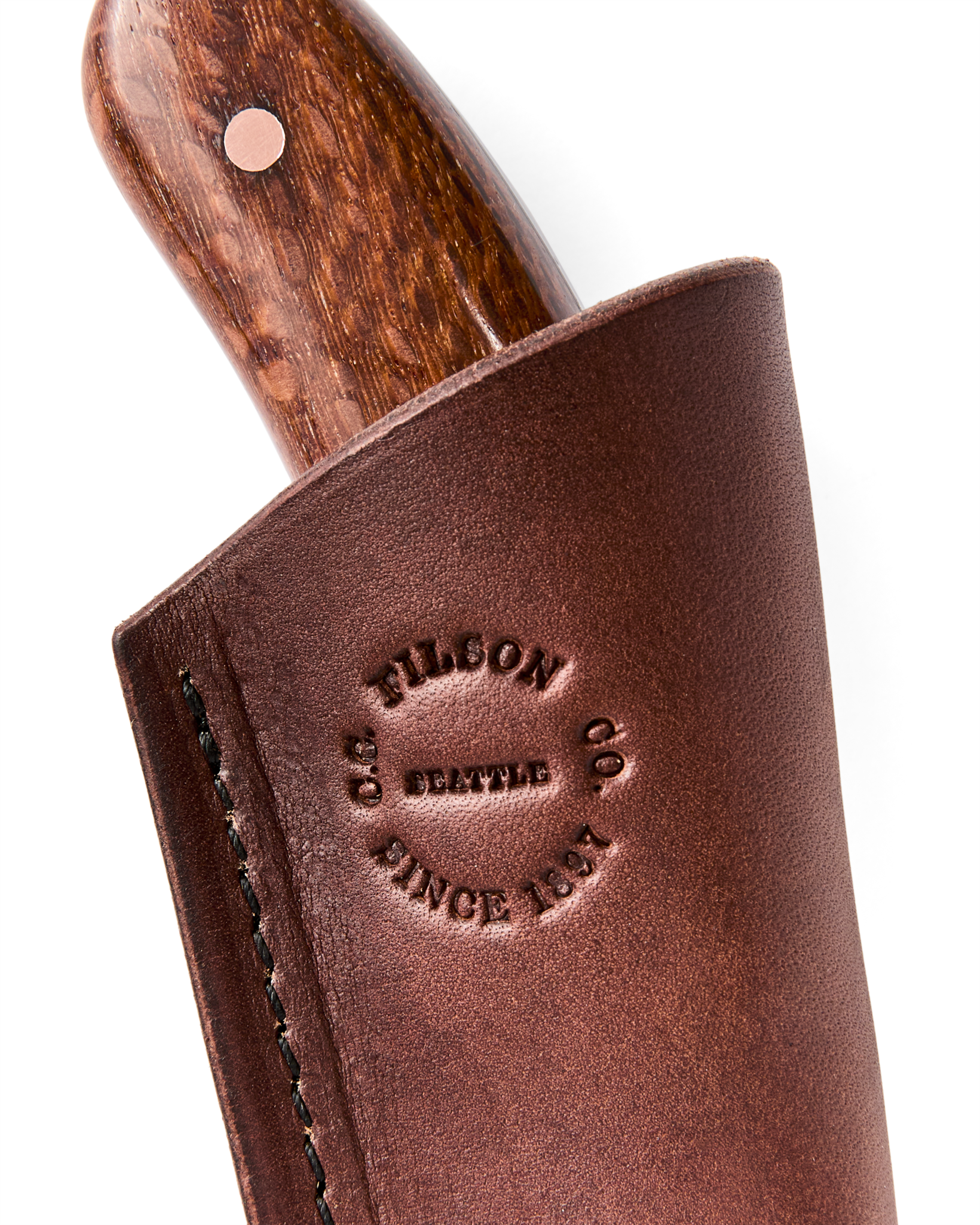 Filson X Graycloud Skinning Knife - Leopardwood - Image 7