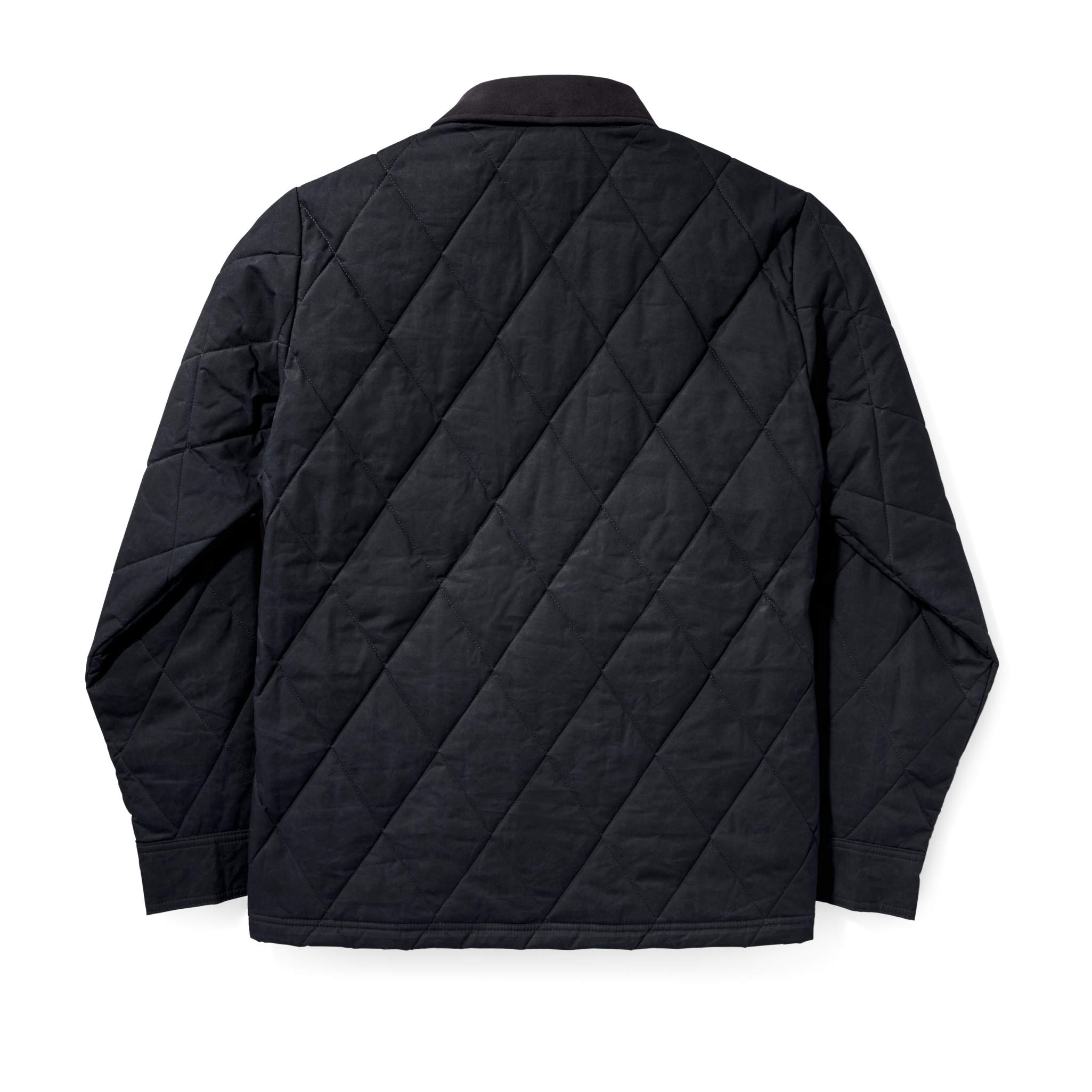 Hyder Quilted Jac-shirt - Faded Navy - Image 2