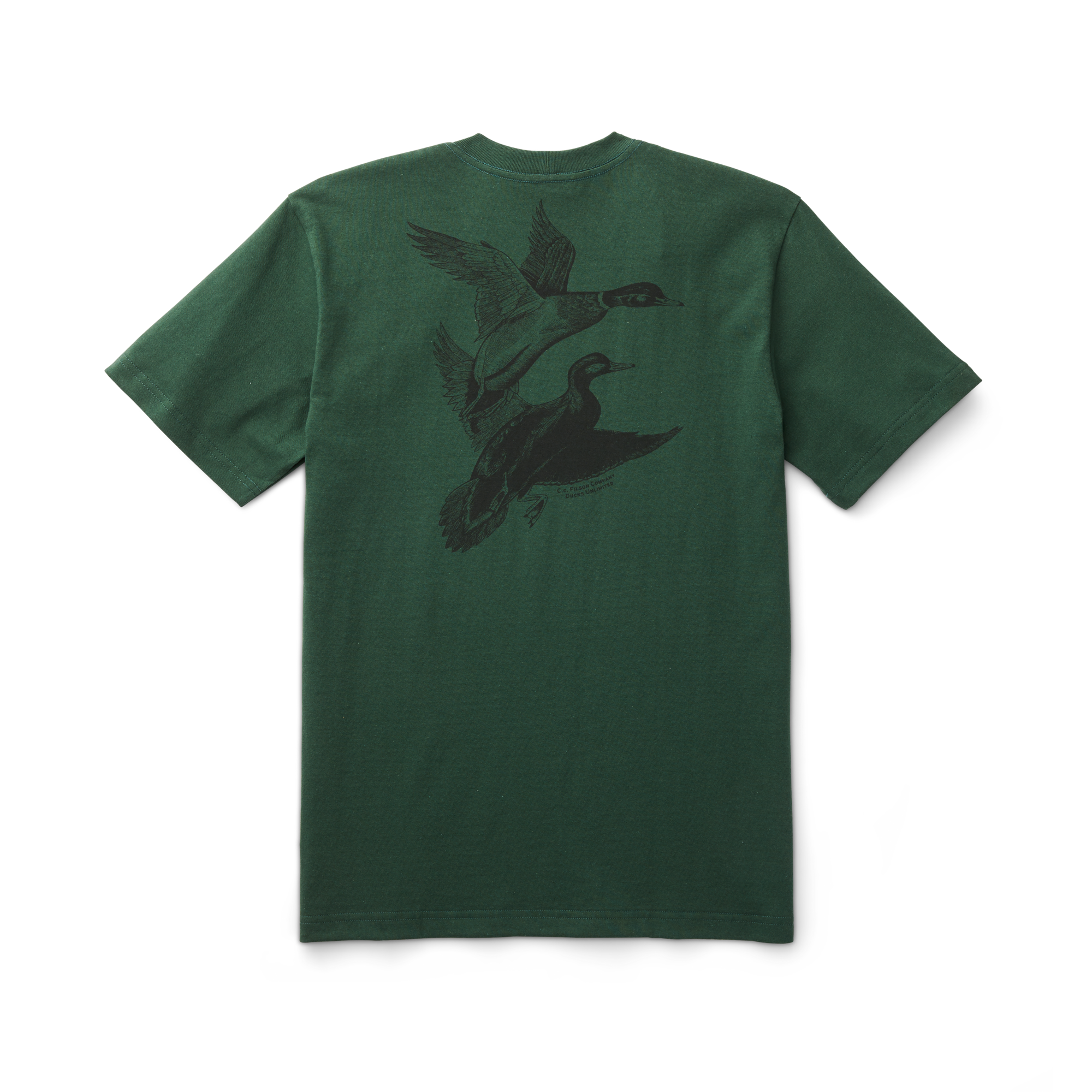 Ducks Unlimited Outfitter Graphic T-shirt - Dark Moss - Image 2