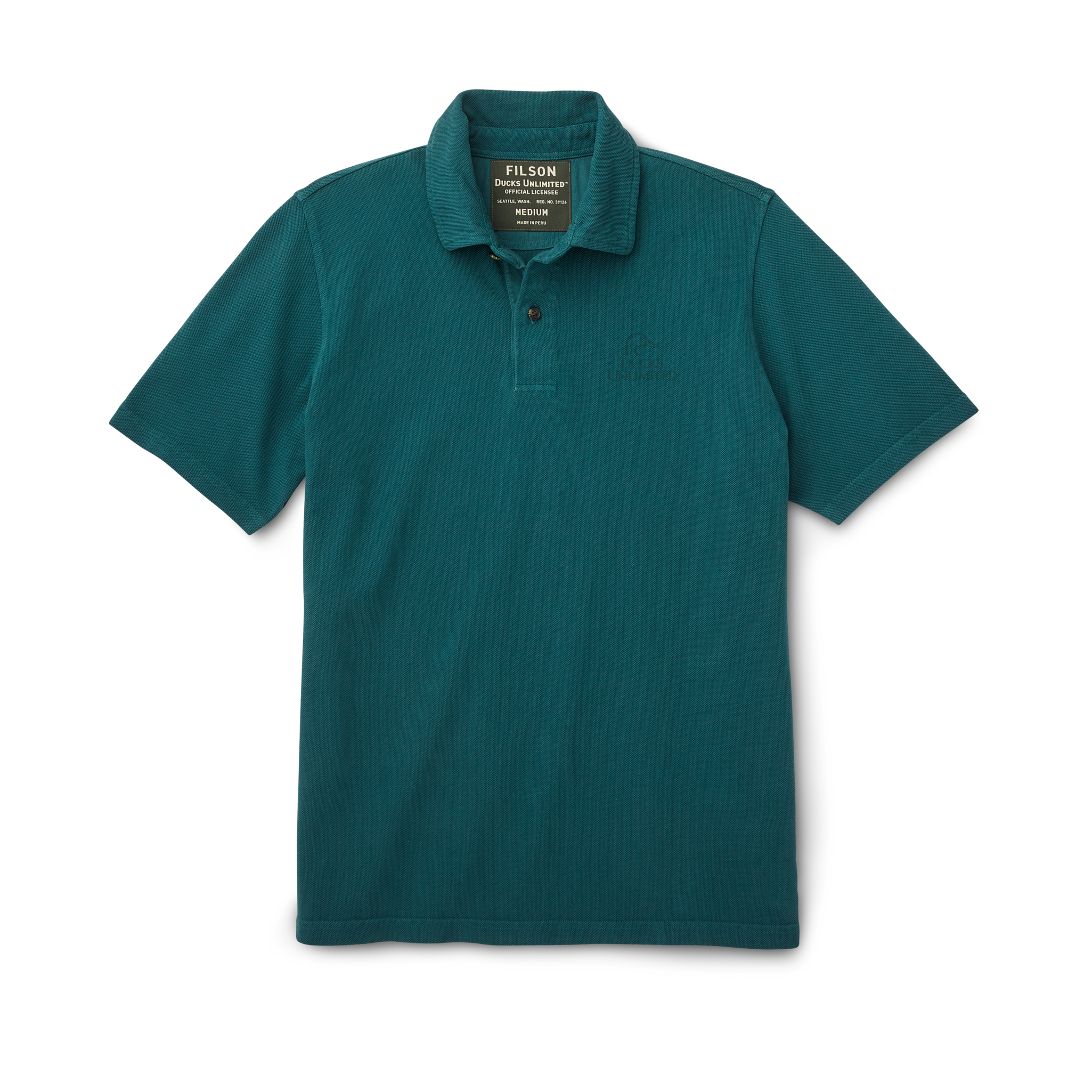 Ducks Unlimited Polo Shirt - Salt Marsh